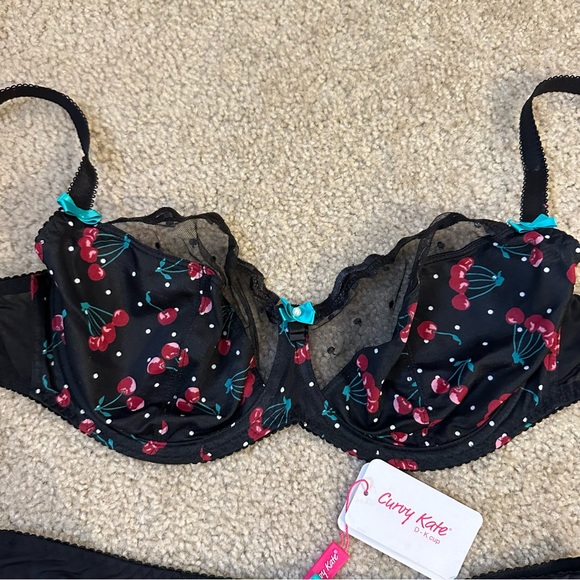 EUC and NWT Curvy Kate Cherie Bra 36F & Panty M Set (3 pc) - Picture 2 of 5